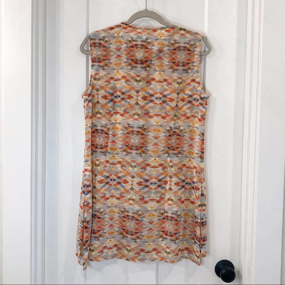 Cabi Tunic Blouse Button Down Size Medium - image 7